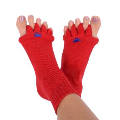 Adjustment socks for feet red - Little Shoes