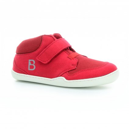 red barefoot sneakers