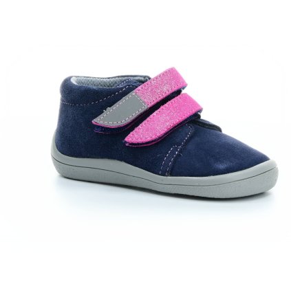 Beda Ocean Shine (BF 0001/W/M/OP/FW) kotníkové barefoot boty s membránou a opatkem (EU size 20, Inner shoe length 124, Inner shoe width 61)