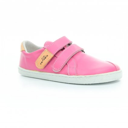 pink leather shoes
