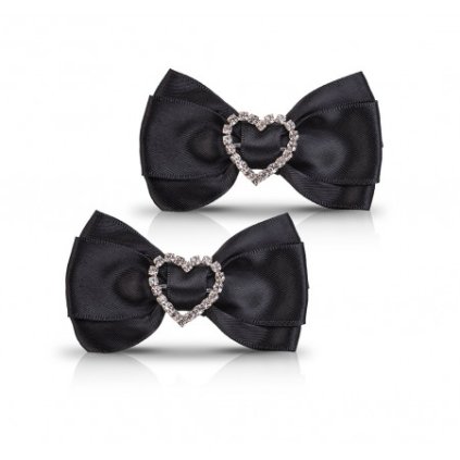 decorative black bow for shapen ballerinas