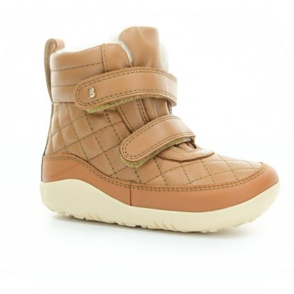 Bobux Patch Arctic Caramel I walk/kid+ zateplené barefoot boty (EU size 23, Inner shoe length 151, Inner shoe width 62)