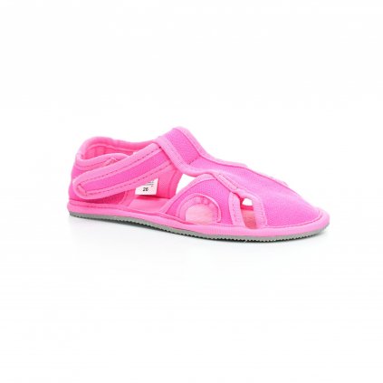 Ef Fuxia open barefoot thongs