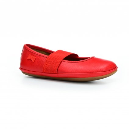 red ballerina shoes