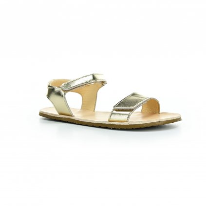 golden sandals