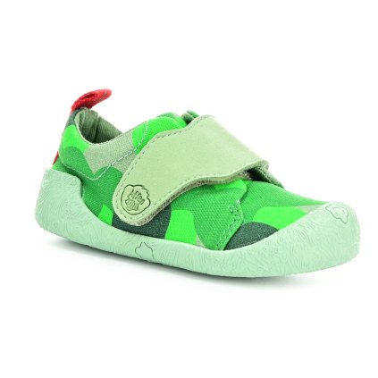 Affenzahn Prewalker Cotton Smally Frog barefoot tenisky (EU size 20, Inner shoe length 135, Inner shoe width 58)