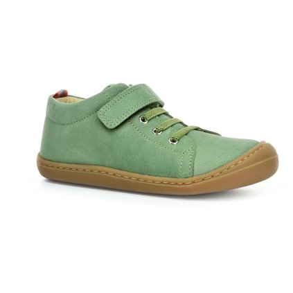 Koel Bonny Olive celoroční nízké barefoot boty (EU size 22, Inner shoe length 145, Inner shoe width 62)