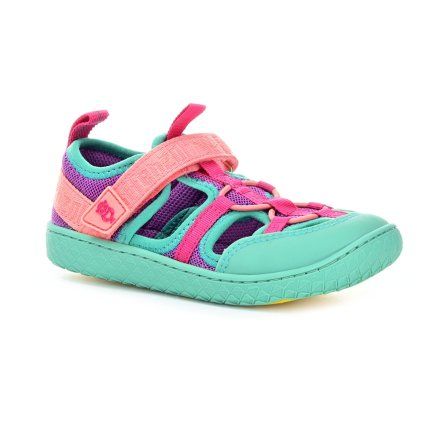 Colorful barefoot sandals Affenzahn - Little Shoes