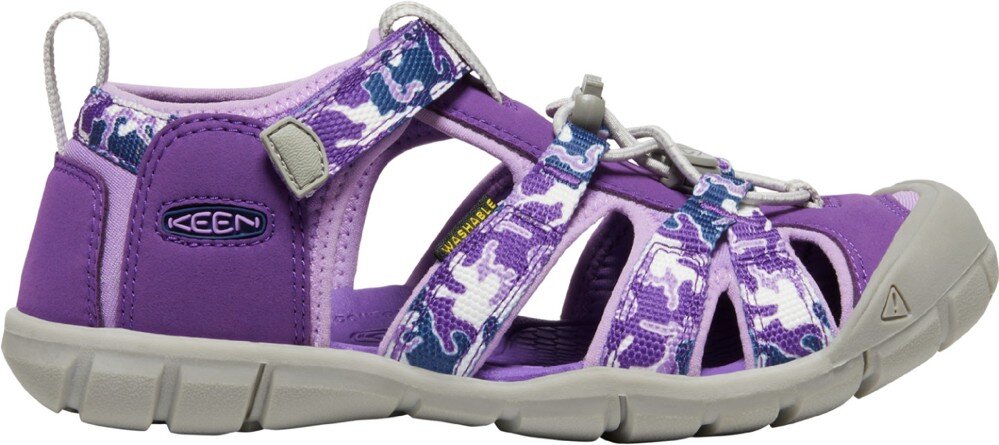 Sandály Keen Seacamp II Bright Camo/tillandsia purple K (CNX) EU size: 30, Inner shoe length: 185, Inner shoe width: 75