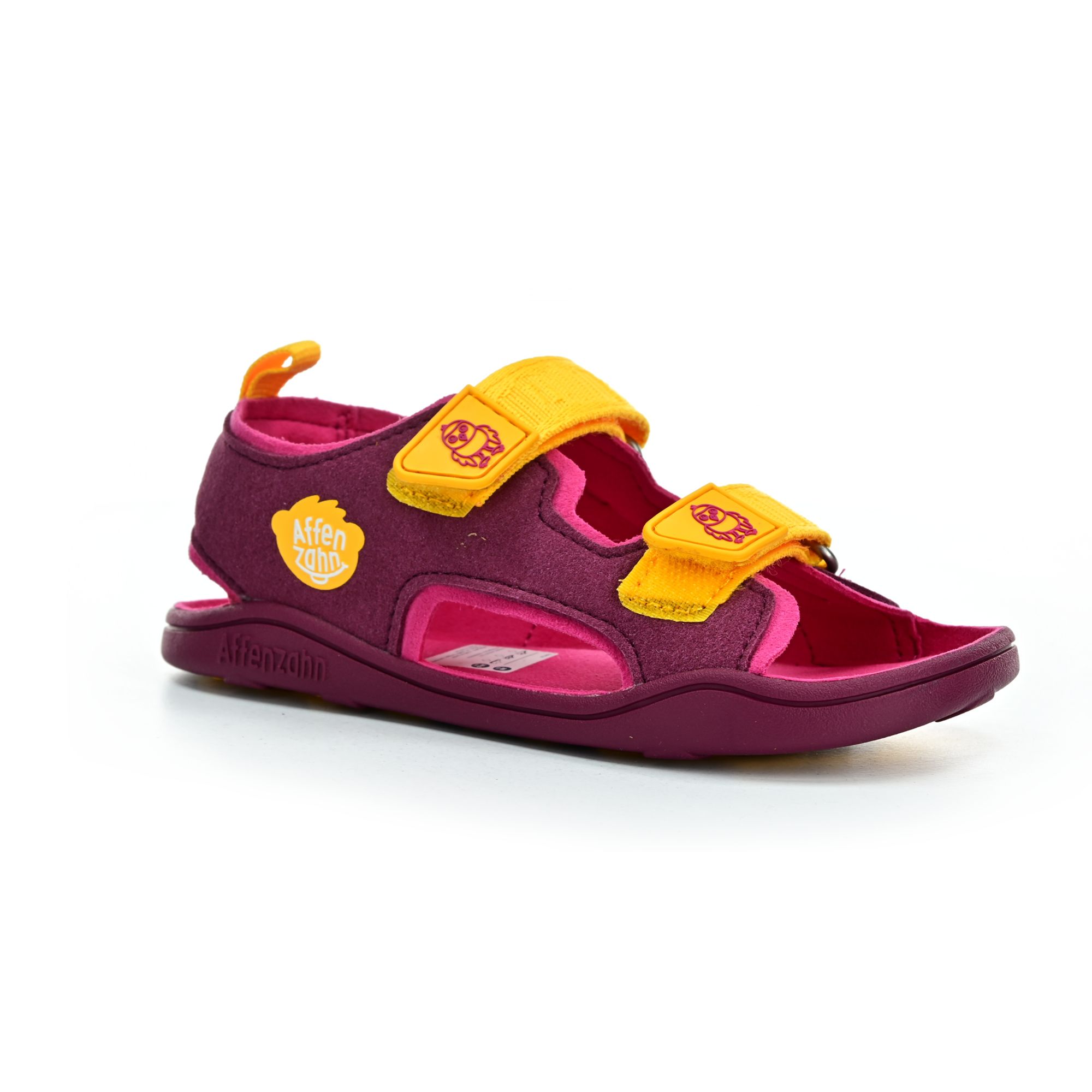 Affenzahn Sandal Vegan Airy Bird berry barefoot sandals EU size: 33, Inner shoe length: 214, Inner shoe width: 75