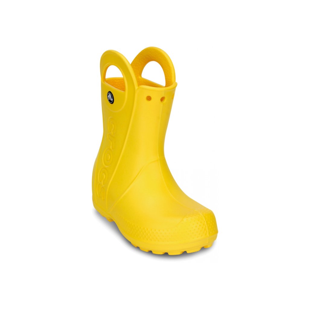 Crocs Handle it Rain Boot - Yellow barefoot wellies EU size: 33, Inner shoe length: 200, Inner shoe width: 80