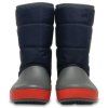 Crocs navy / slate gray snow boots