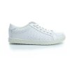 perforated leather sneakers