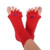 Adjustment socks for feet red - Little Shoes
