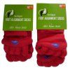 Adjustment socks for feet red - Little Shoes