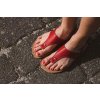 barefoot sandals be lenka promenade red 21 20437 size large v 1