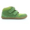 green baby shoes