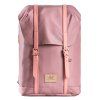 skolesekk dusty pink front