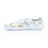 shoes with a flower motif