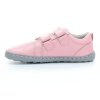 pink leather shoes