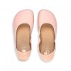 barefoot pink ballerinas