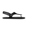 black sandals