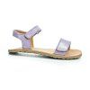 purple summer sandals