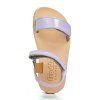 purple sandals for summer