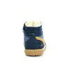 Koel4kids Danish Nappa Wool Blue zimní barefoot boty (EU size 28, Inner shoe length 180, Inner shoe width 70)