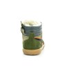 Koel4kids Danish Nappa Wool Khaki zimní barefoot boty (EU size 28, Inner shoe length 180, Inner shoe width 70)