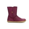 women's barefoot burgundy boots