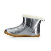 children's silver insulated shoes