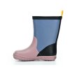 Bundgaard Charly High  Warm Teal/Rose/Black zateplené barefoot holinky (EU size 22, Inner shoe length 149, Inner shoe width 61)