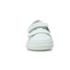 white velcro sneakers