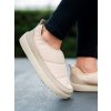 barefoot slip on shoes be lenka nimbus beige 93524 size large v 1