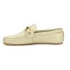 beige loafers