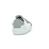 White and gray all-season barefoot sneakers Jonap - Little Shoes