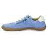 Blue leather barefoot low sneakers Koel for adults - Little Shoes