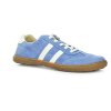 Blue leather barefoot low sneakers Koel for adults - Little Shoes