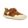 Brown barefoot leather sneakers Bisgaard - Little Shoes