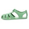 green sandals