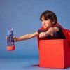 Drinking bottle with straw 600 ml - Superman - little Shoes