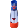 Drinking bottle with straw 600 ml - Superman - little Shoes