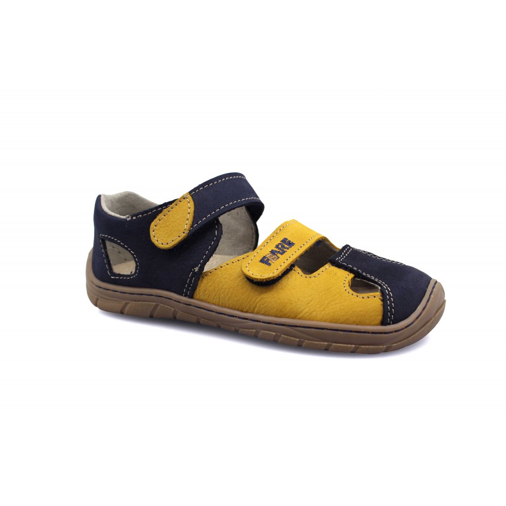 sandals Fare B5561281 blue-yellow (bare) | www.footic.com