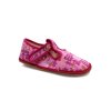 Slippers Beda pink traffic pink symbols (BF-060010/W)