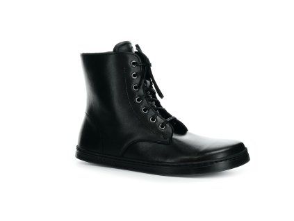 vyšší kožené barefoot boty