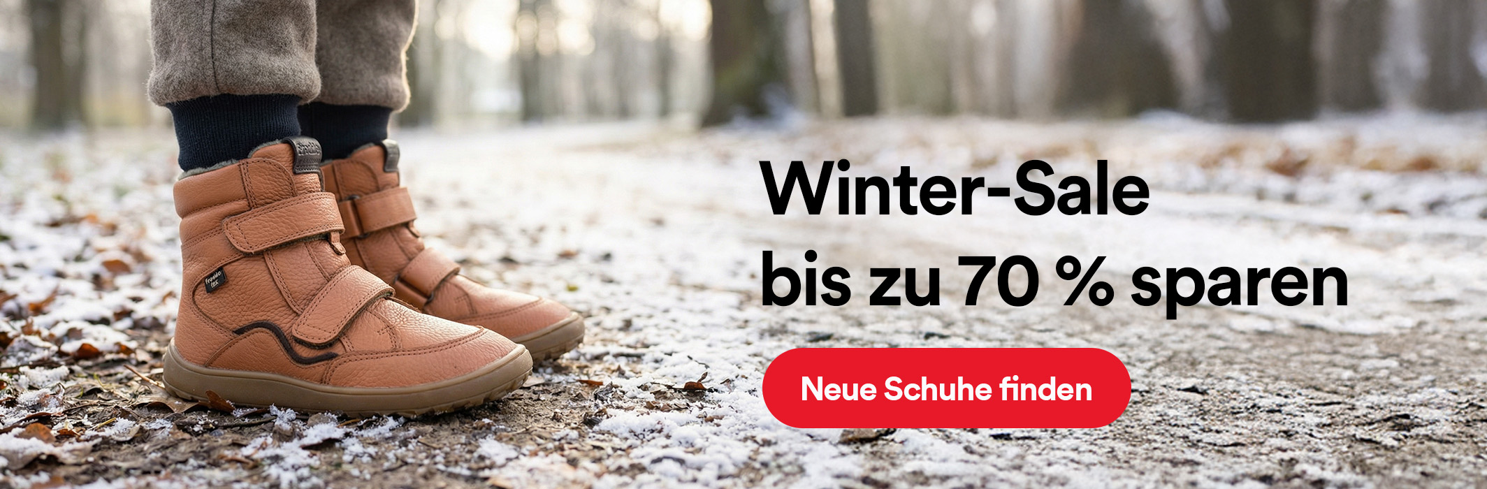 Winter-Sale; bis zu 70 % sparen