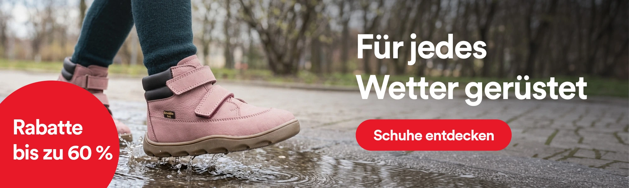 Schuhe für schlechtes Wetter