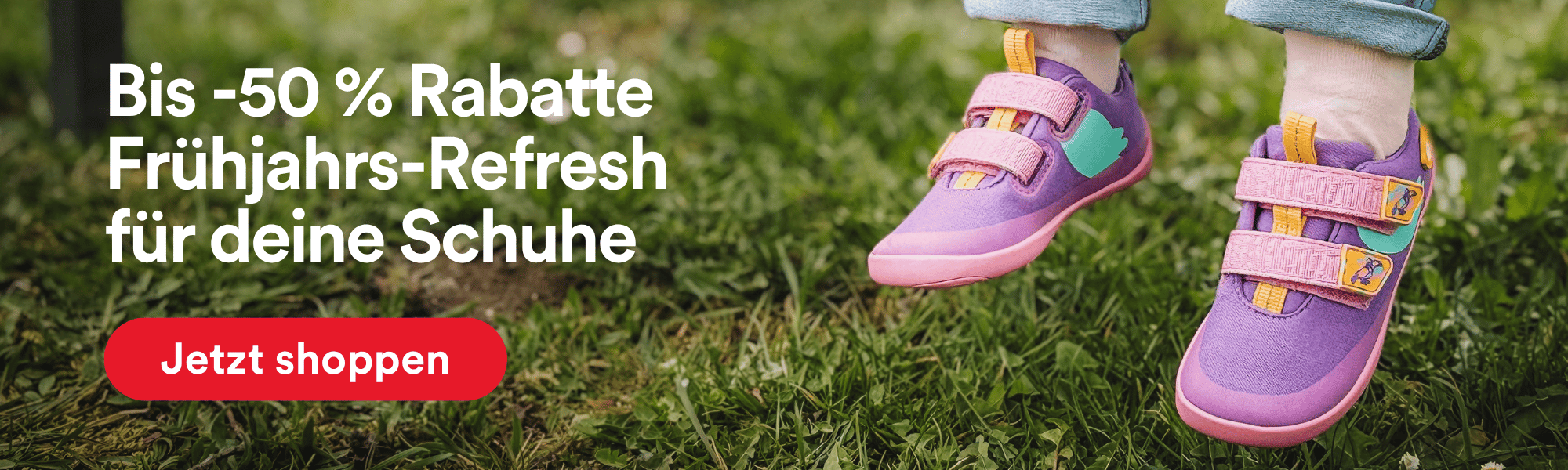 Bis -50 % Rabatte - Frühjahrs-Refresh für deine Schuhe
