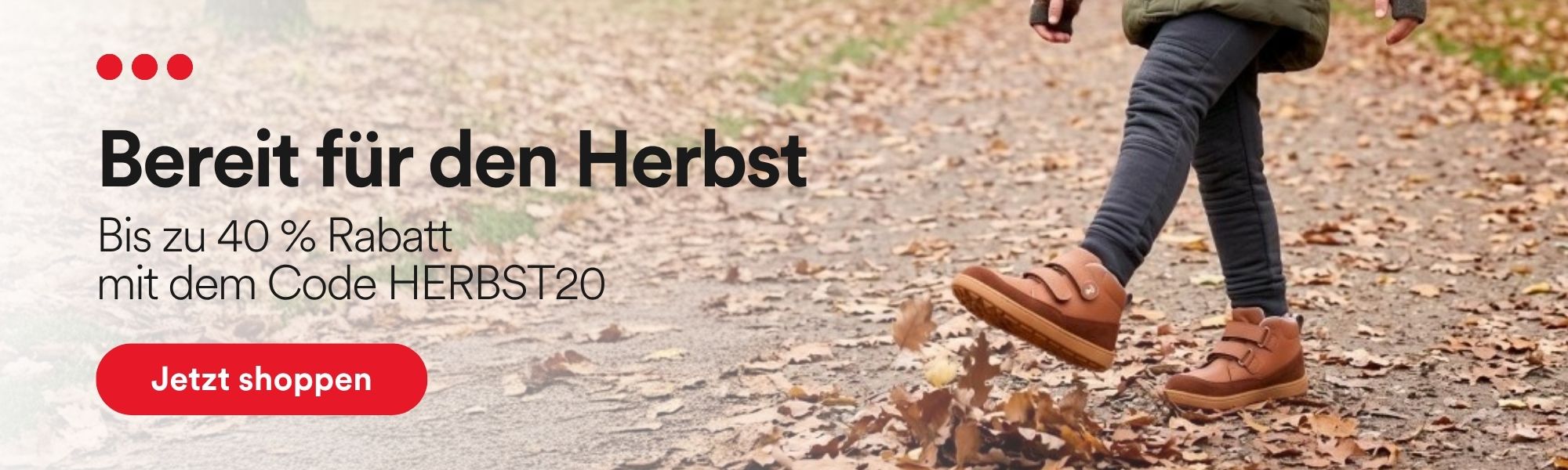 Bereit für den Herbst – bis zu 40 % Rabatt mit Code